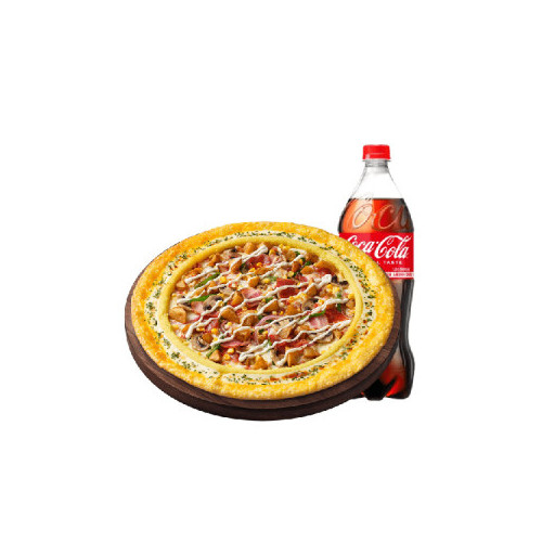 피자헛 베이컨포테이토 리치골드 L + 콜라 1.25L