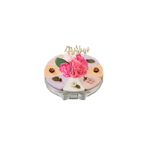 플라워 과일맛 설기케익 3호