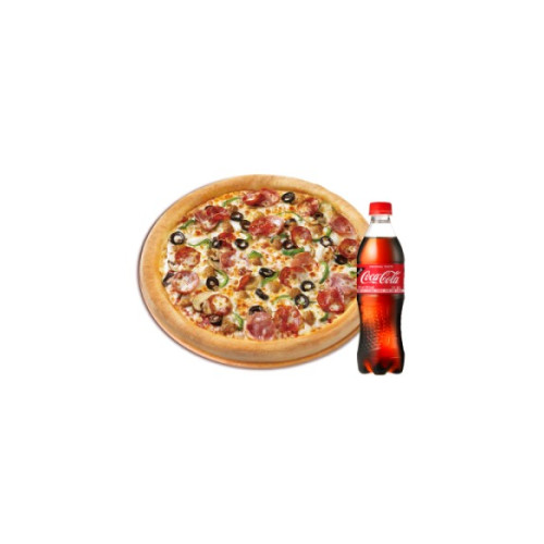 오리지널 수퍼 파파스(L)+코카-콜라500ml