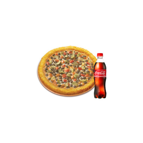 치즈롤 더블 치즈버거(L)+코카-콜라500ml