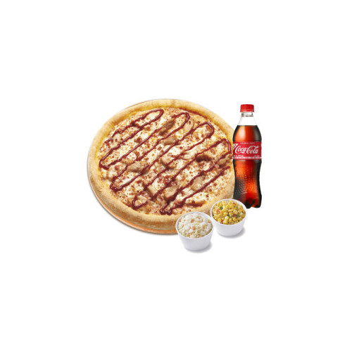 오리지널 치킨 바비큐(L)+파파 콘 샐러드+파파 코울슬로+코카-콜라500ml