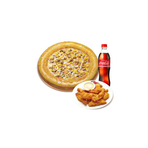 골드링 아이리쉬 포테이토(L)+치킨 스트립+코카-콜라500ml