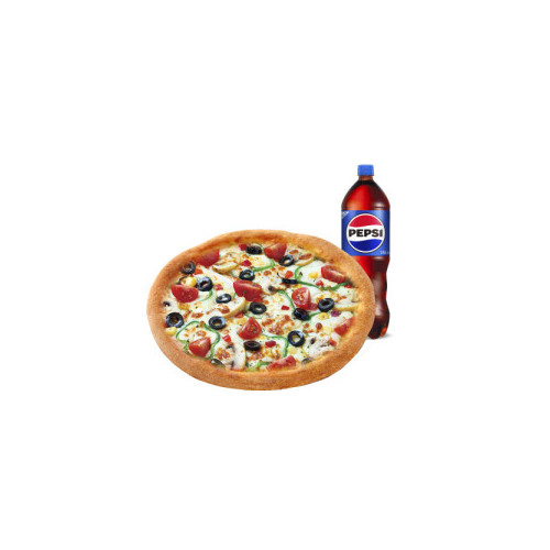 베지테리안M+콜라1.25L