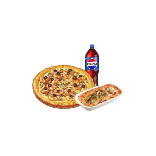 쉬림프골드M+오븐스파게티+콜라1.25L