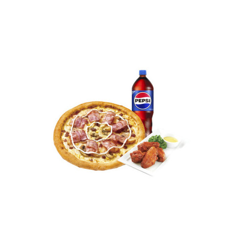 포테이토M+핫윙4+콜라1.25L