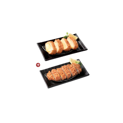 더블업 모짜렐라 카츠 세트 + 오리지널 카츠(히레) 세트