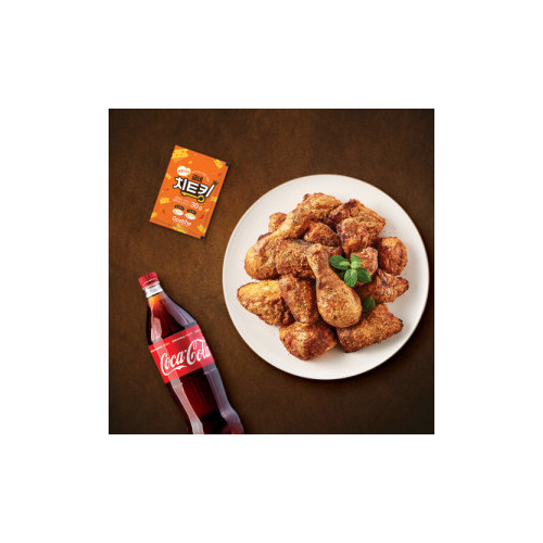 고추바사삭+매콤치즈 치트킹+콜라1.25L