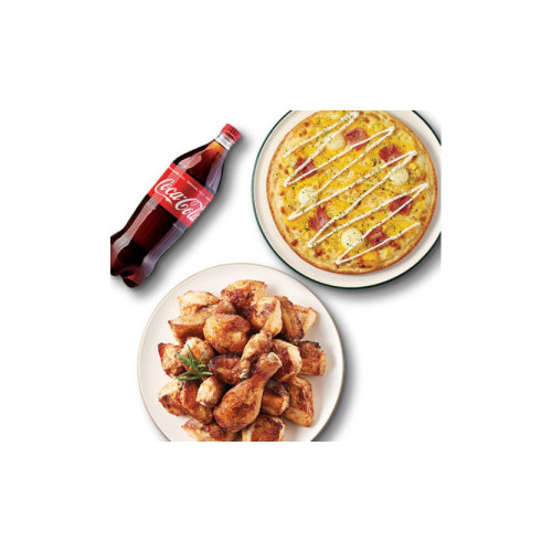 오리지널+스윗콘치즈피자(8인치)+콜라1.25L