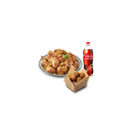 고추마요 치킨+블랙치즈볼(5구)+콜라 1.25L